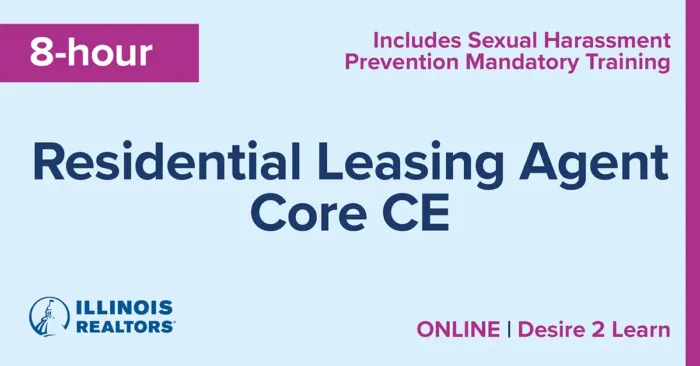 D2L 8-hour Residential Leasing Agent Core CE