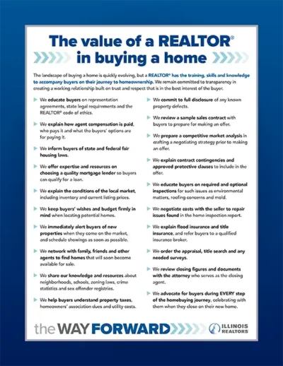 Download the Value of a REALTOR in buying a home Handout