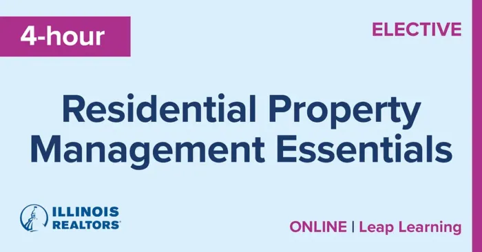 4-hour CE: Residential Property Management Essentials