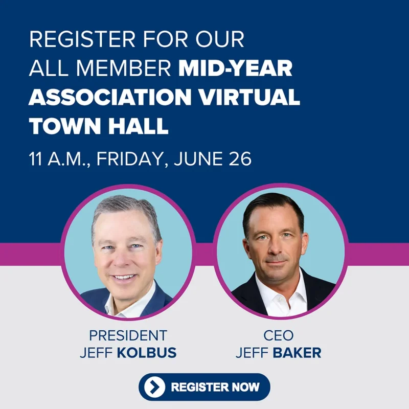 Mid-Year Association Virtual Town Hall: An Update from Leadership on June 26