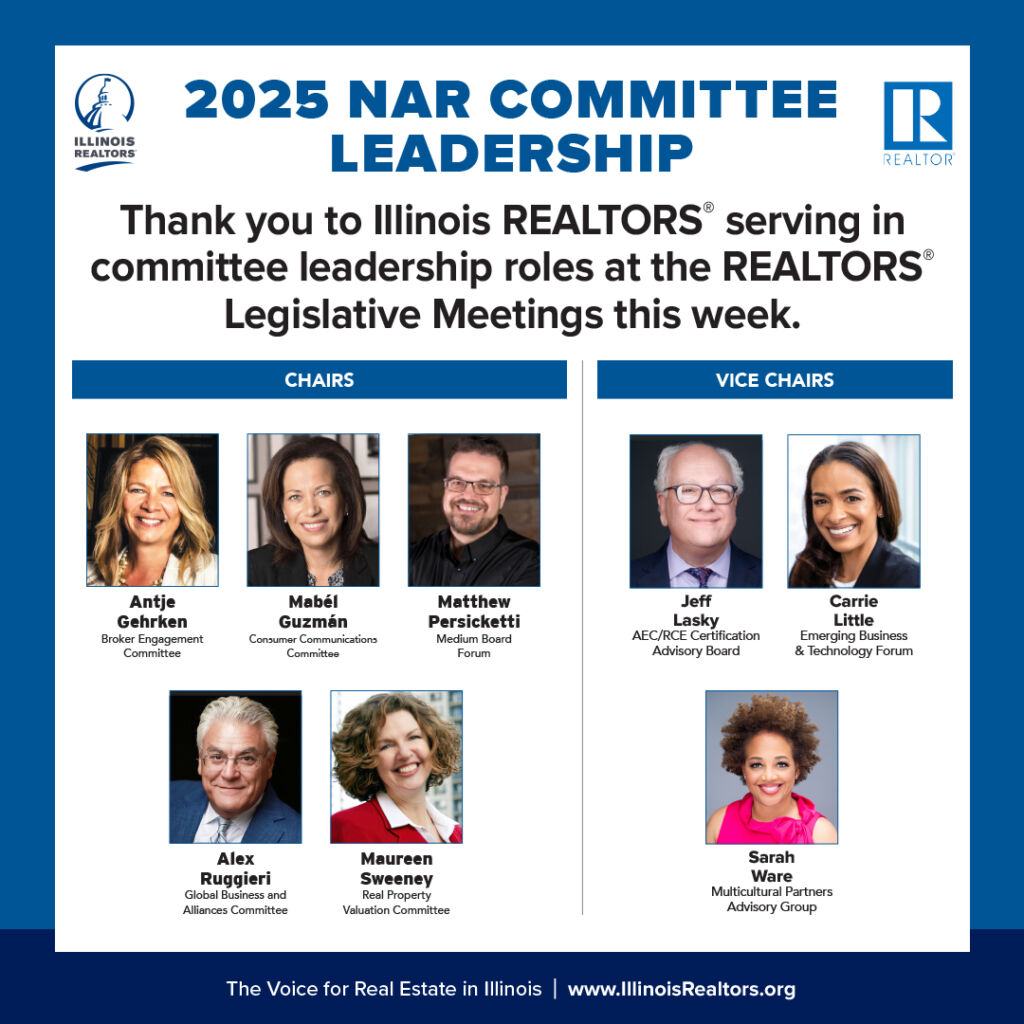 NAR Chair ViceChair Illinois 2025 1080×1080 V2