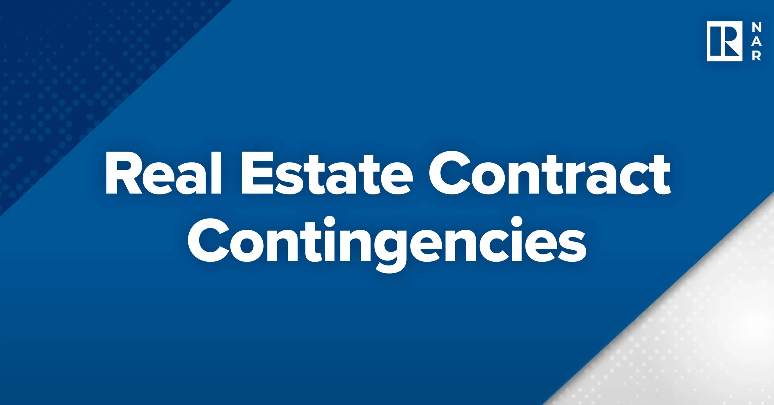 Real Estate Contract Contingencies