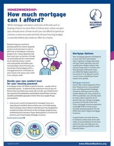 Homeownership: How Much Can I Afford?